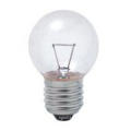 E27 Clear Incandescent Ball Bulb with CE Approval